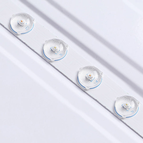 Thehouselights - Shining Crystal - inspired Glass Chandelier Flush Mount Ceiling - Ceiling Light - 50 cm. - 