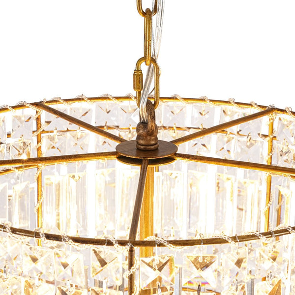 Thehouselights - Two - Tier Crystal Chandelier - Chandelier - 5 - Light - 