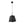 Load image into Gallery viewer, 1-Light Single Flax Textured Black Cylinder Pendant Light - Thehouselights
