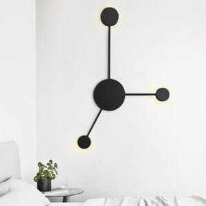 Kitchen Lightie-Scandinavian Style LED Wall Sconce Light for Living Room Bedroom-Wall Lights-3 Bulbs-