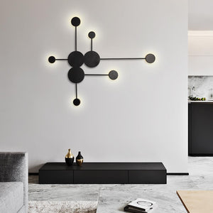Kitchen Lightie-Scandinavian Style LED Wall Sconce Light for Living Room Bedroom-Wall Lights-3 Bulbs-