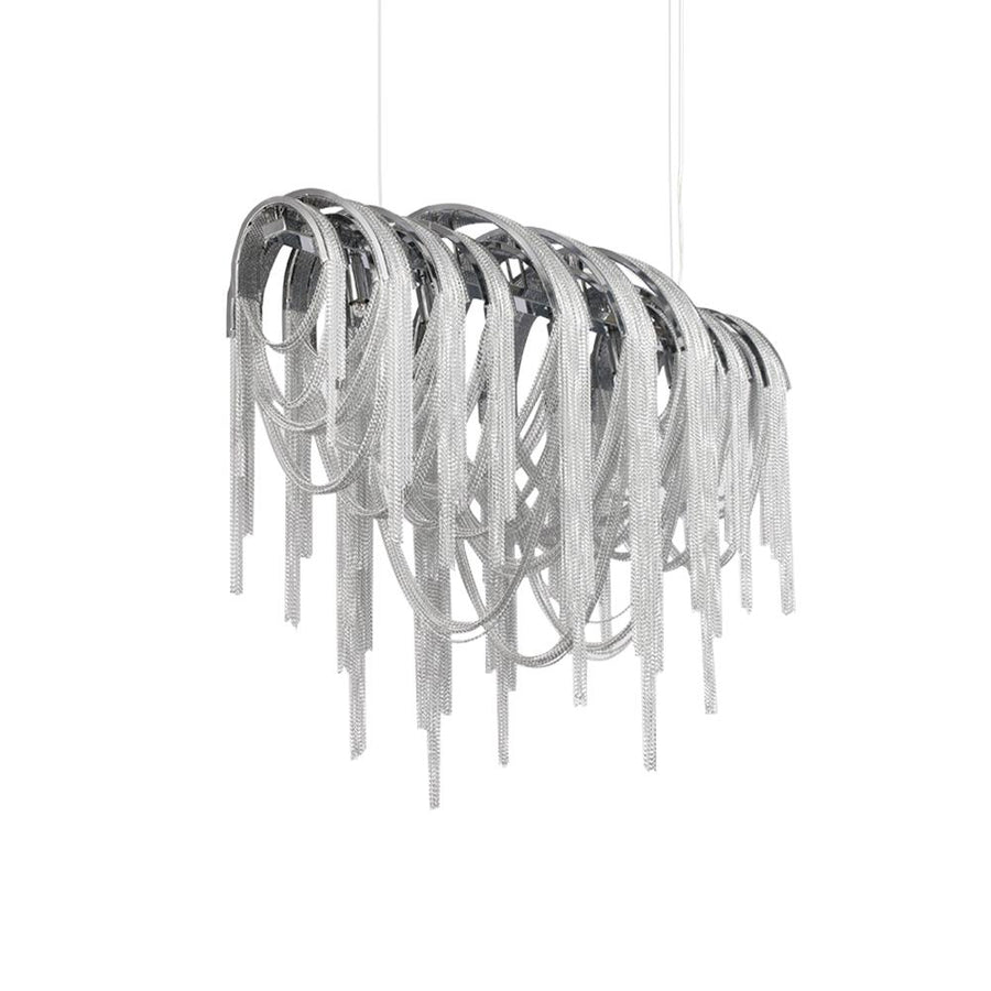 Kitchens Lightie-Modern Luxury Tassel Chain G9 LED Chandelier Light-Chandelier--