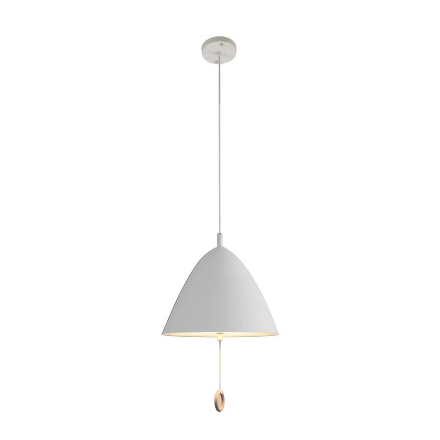 Kitchens 'n Lights-Craftsman Style Mini 1-Light Single Dome Pendant-Pendants-White-