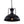 Load image into Gallery viewer, Kitchens &#39;n Lights-Industrial Single Kitchen Dome Pendant Light-Pendants-Black-
