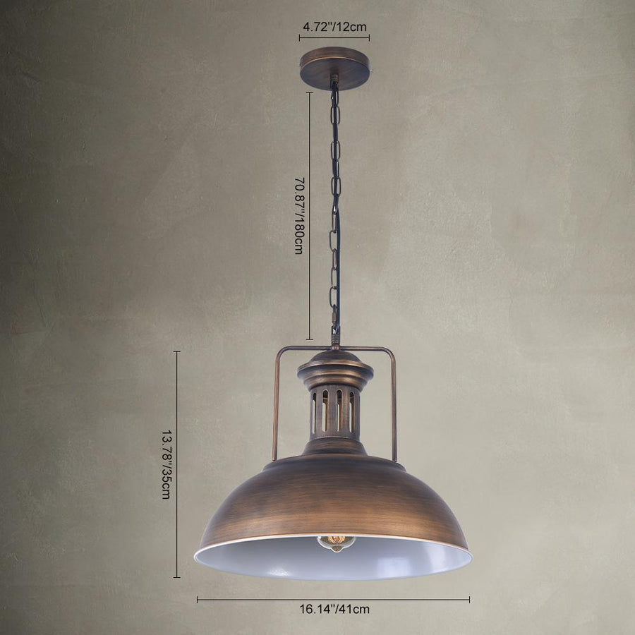 Kitchens 'n Lights-Kitchen Industrial Rustic Single Pendant Light-Pendants-Default Title-