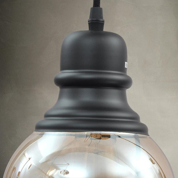 Kitchens 'n Lights-Mid-Century Modern 3-Light Cluster Bell Pendant Light Fixture-Pendants-Default Title-