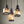Kitchens 'n Lights-Mid-Century Modern 3-Light Cluster Bell Pendant Light Fixture-Pendants-Default Title-