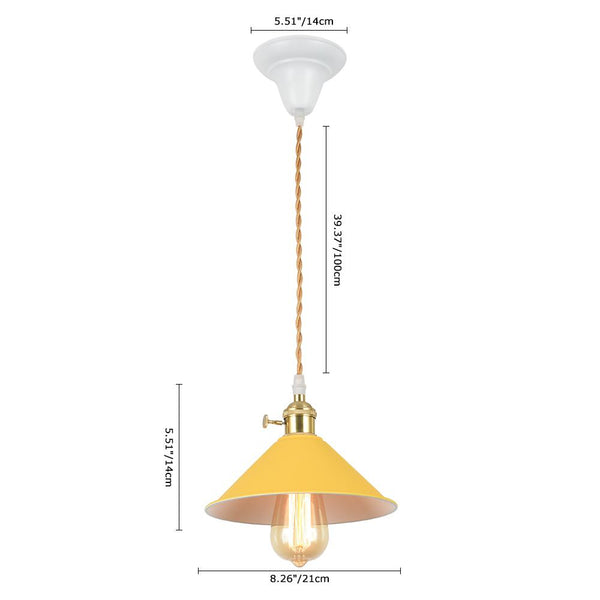 Kitchens 'n Lights-Modern 1-Light Single Dome Pendant Light-Pendants-Grey-