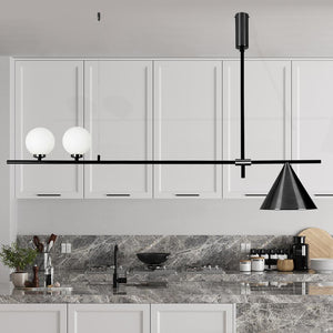 Kitchens 'n Lights-Modern 3-Light Chandelier for Kitchen Island-Chandelier-Gold-