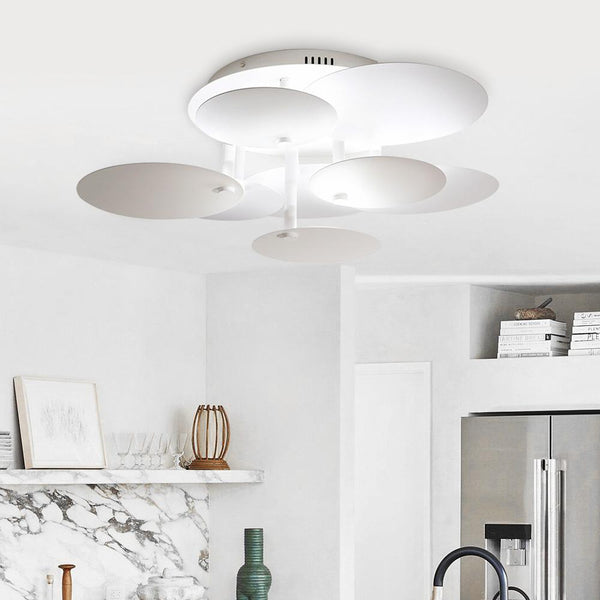 Kitchens 'n Lights-Modern LED Multi-layer Semi Flush Ceiling Light-Flush Mount-S-