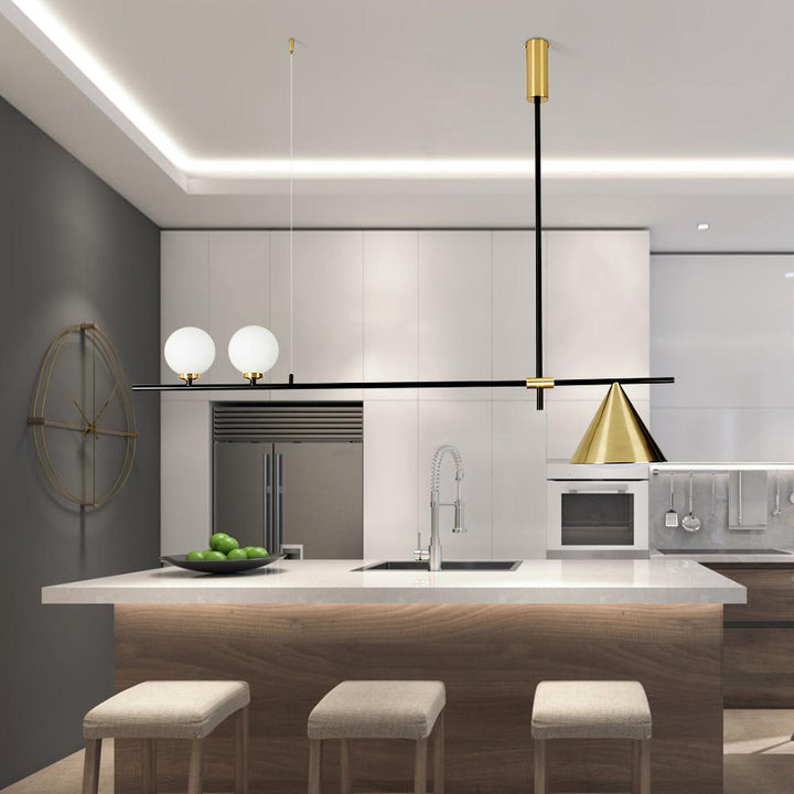 Kitchens 'n Lights -Modern Three- Lights Chandelier for Kitchen Island-Chandelier-Default Title-