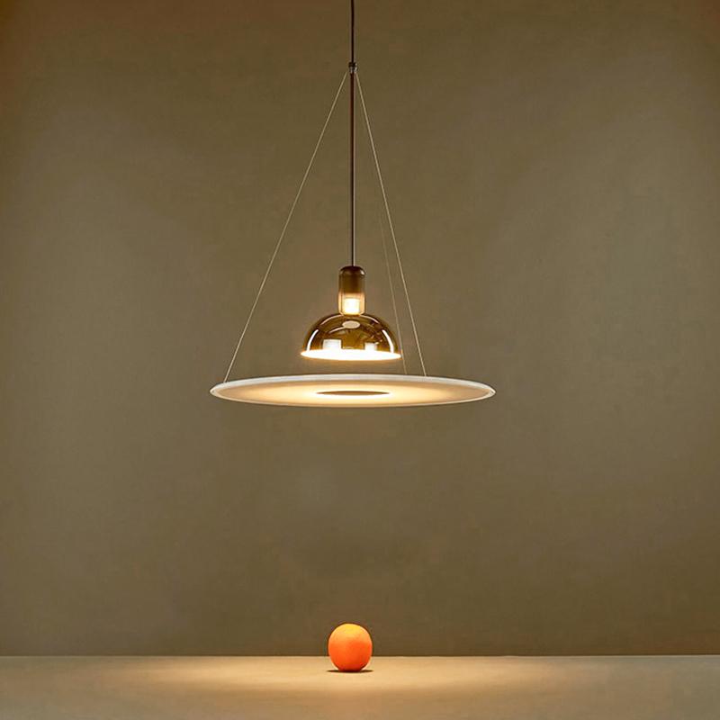 1-Light Pendant Light in Plate Shape – Thehouselights