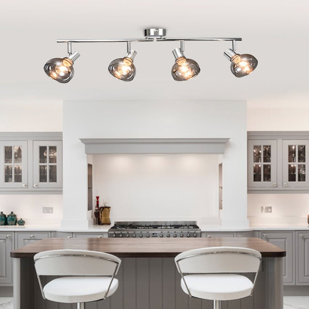 2/4 Licht moderne lineare Schienenbeleuchtung gebogene Wandleuchten für die  Küche