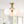 Thehouselights-3-Light Opal Glass Semi Flush Mount-Ceiling Light-Brass-