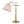 Load image into Gallery viewer, Thehouselights-Antique Brass Table Lamp with Fabric Shade-Table Lamp--
