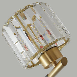 Thehouselights-Clear Crystal Shade Wall Sconce-Wall Lights--