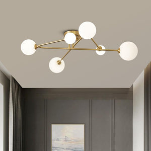 Thehouselights-Cross Type Sputnik 6 Light Ceiling Light-Ceiling Light--