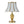 Laden Sie das Bild in den Galerie-Viewer, Thehouselights-Ctagonal Scallop Edged Saucer Shaped Table Lamp-Table Lamp--
