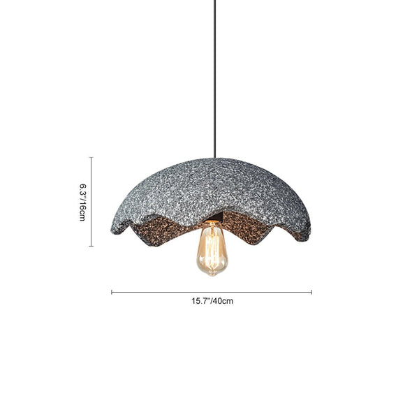 Thehouselights-Designer Flower-Shaped Pendant Lighting-Pendant-Rusty-