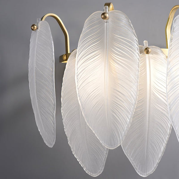 Thehouselights-Feather-shaped Wall Sconce-Wall Lights--