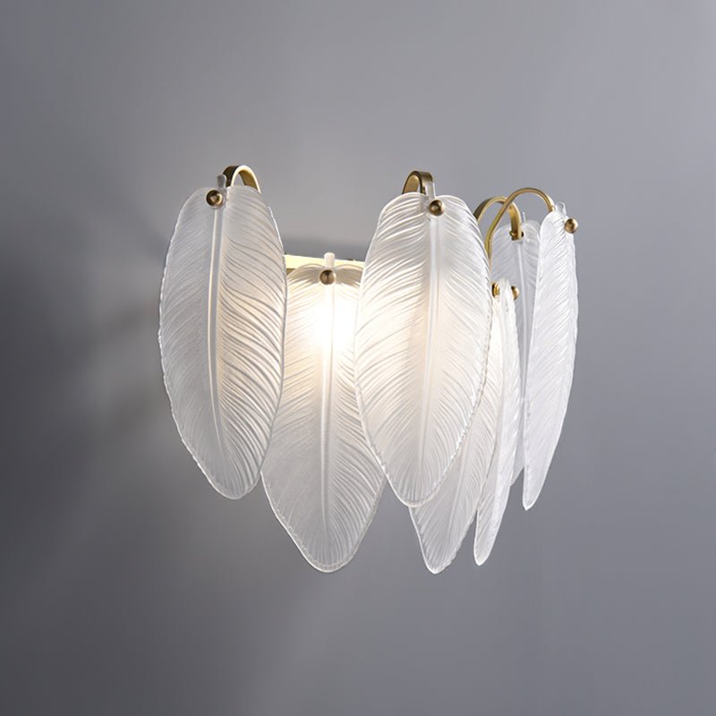 Thehouselights-Feather-shaped Wall Sconce-Wall Lights--