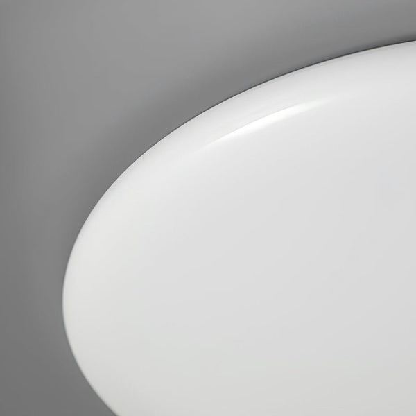 Thehouselights-Geometric Saucer Bowl LED Flush Mount Ceiling Light-Ceiling Light-Cool White-Gray