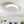 Thehouselights-Geometric Saucer UFO LED Flush Mount Ceiling Light-Ceiling Light-Warm White-White