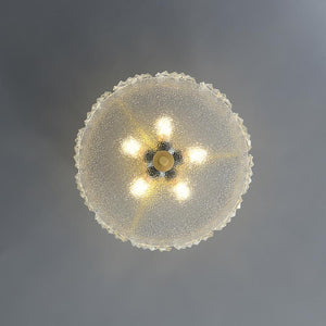 Thehouselights-Glam Sparkle Flush Mount-Ceiling Light--