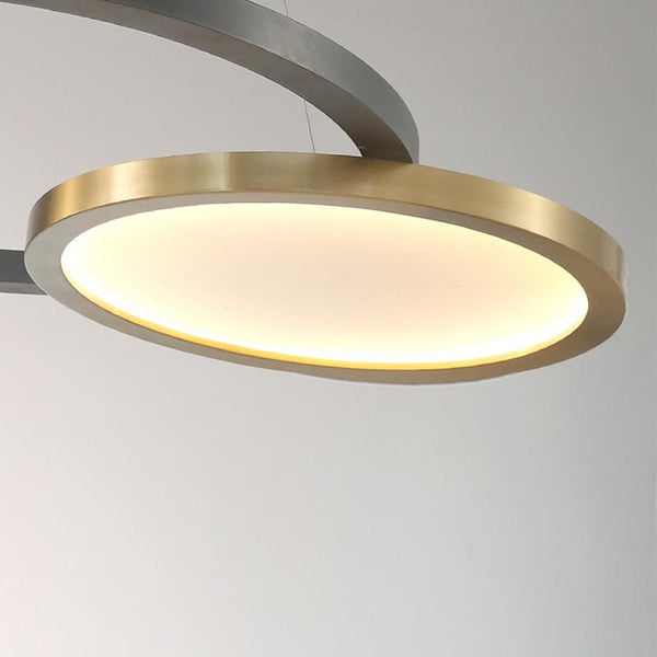 Circle Led Rings LED Circle Ring Pendant Light – Thehouselights