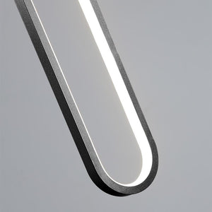 Thehouselights-LED Oval Ring Pendant Light-Pendant--