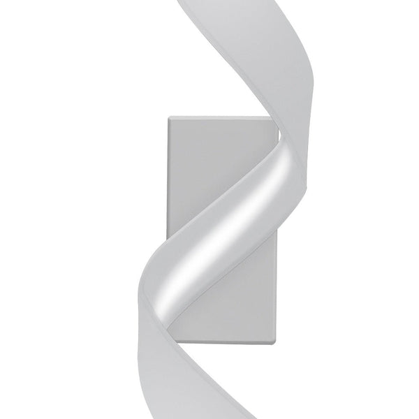 Thehouselights-LED Ribbon Spiral Indoor Outdoor Wall Sconce-Wall Lights-White-
