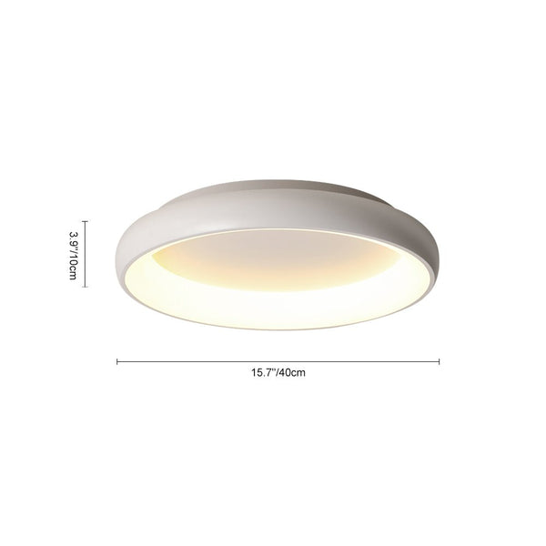 Thehouselights-LED Round Flush Mount Ceiling Light-Ceiling Light-Warm White-