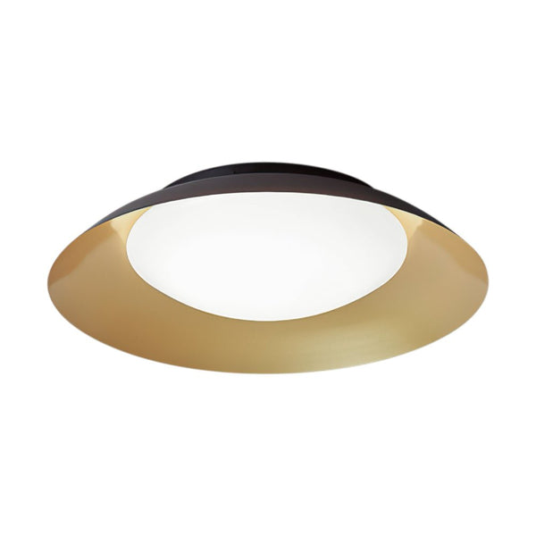 Thehouselights-LED Saucer Flush Mount with Acrylic Diffuser-Ceiling Light-Cool White-