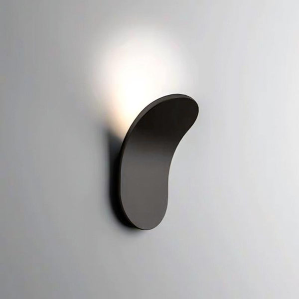 Thehouselights-Minimalist Modern Wall Sconce in Black/White Finish-Wall Lights-Black-