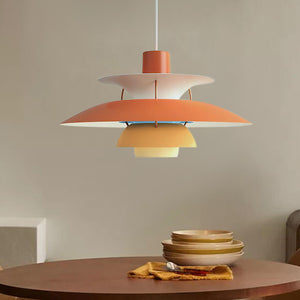 Thehouselights-Modern 1 Light Mini/Large Pendant Light-Pendant-11 in.-Orange