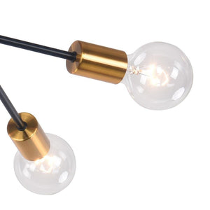 Thehouselights-Modern 8-Light Sputnik Sphere Chandelier-Chandelier--