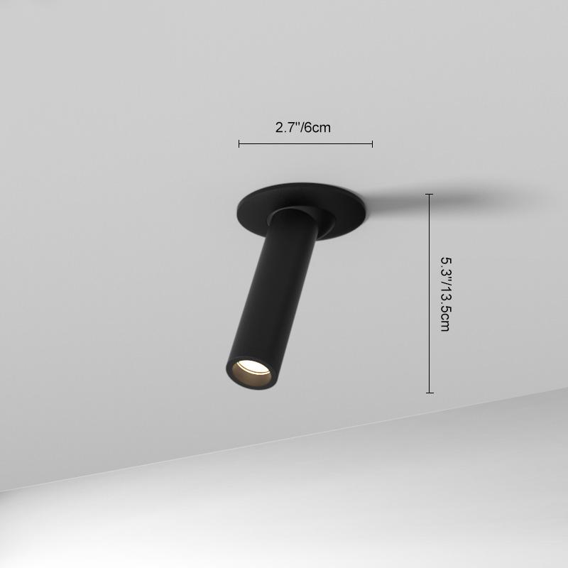 Thehouselights-Modern COB Ceiling Light Track Light Spot Light-Ceiling Light-Black-