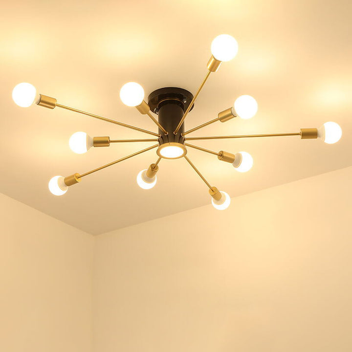 Modern Gold Ceiling Light for Kitchen Island Thehouselights, Ceiling