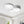 Laden Sie das Bild in den Galerie-Viewer, Thehouselights-Modern LED 3/4/5/7 Rings Ceiling Light Flush Mount-Flush Mount-3 Bulbs-White
