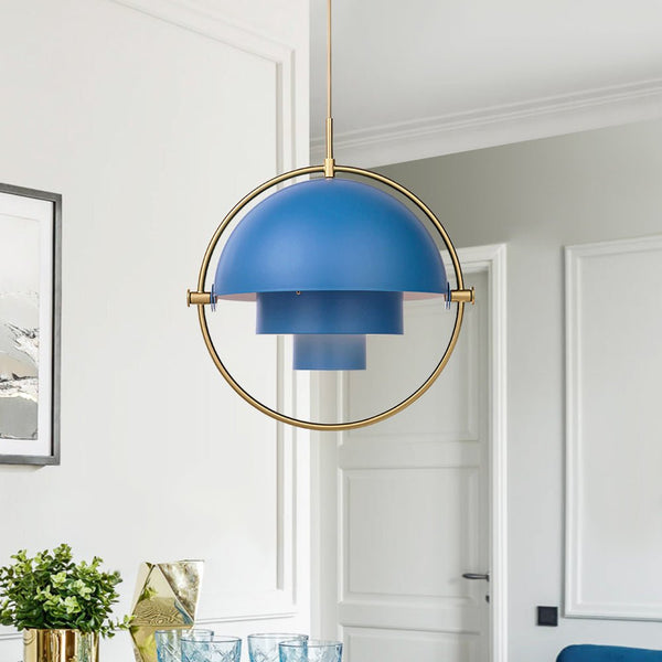 Thehouselights-Modern Multi-Lite Kitchen Pendant Lighting-Pendant-Blue-
