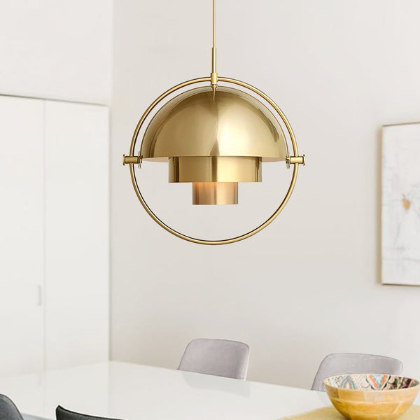 Thehouselights-Modern Multi-Lite Kitchen Pendant Lighting-Pendant-Gold-