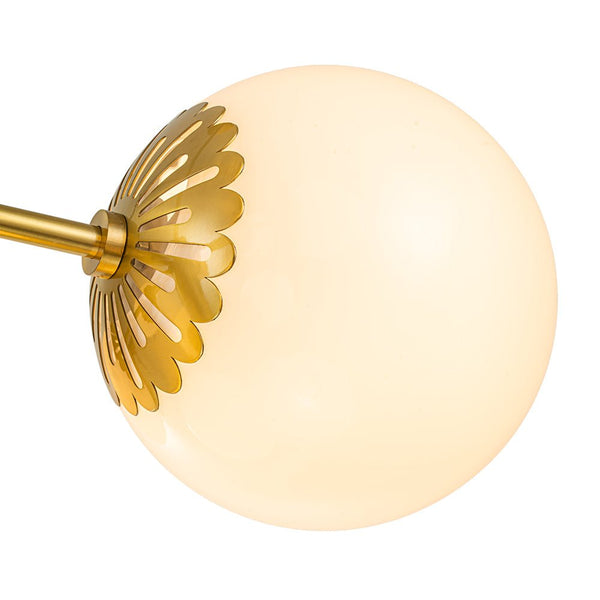 Thehouselights-Modern Opal Glass Bubble Sputnik Chandelier-Chandelier-Brass-9-Light