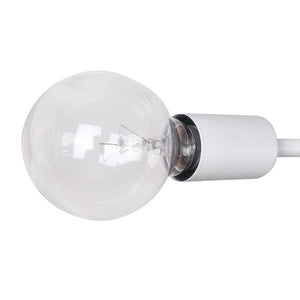 Thehouselights-Modern Six Lights Sputnik Sphere Semi Flush Mount Lighting-Flush Mount-White-