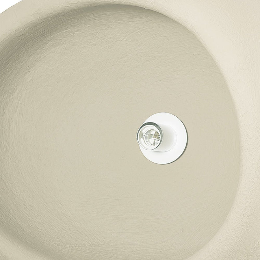 Thehouselights-Nordic Minimalist Oval Pendant Light-Pendant-White-40 cm.