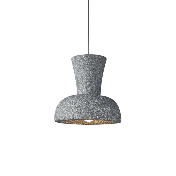 Thehouselights-Nordic Resin Tapered Bell Pendant Light-Pendant-Yellow-