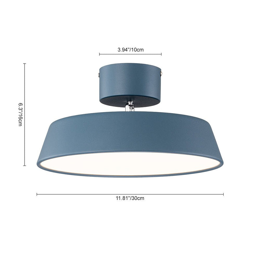 Nordic Scandinavia Style Semi Flush Mount LED | Thehouselights, Style, LED Light, Light, Stylish