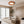 Thehouselights-Simplistic Resin Nordic LED Wabi-Sabi Flush Mount Ceiling Light-Ceiling Light-Orange-