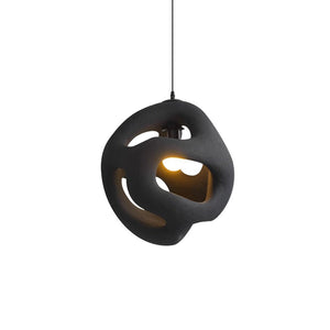 Thehouselights-Spherical Nordic Round Ball Lantern Pendant Light-Pendant-Black-