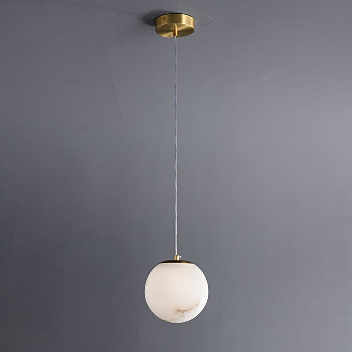 Transmission Pendant Light in Marble Diffuser – Thehouselights