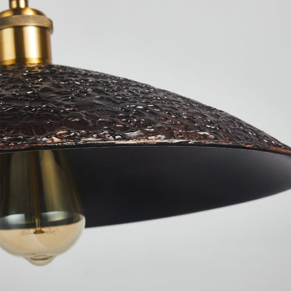 Thehouselights-Vintage Bronze Cone Pendant Lighting-Pendant-M-